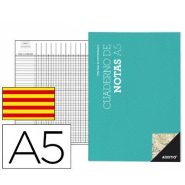 CUADERNO NOTAS AVALUACION T.A5