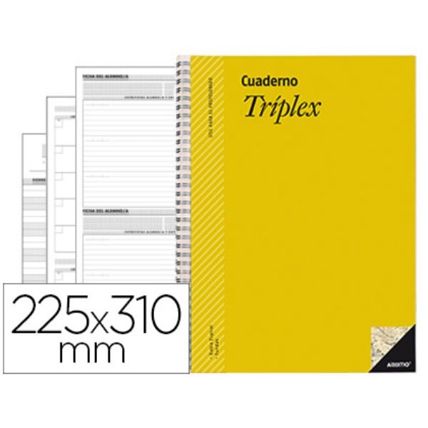 CUADERNO TRIPLEX PLAN MESUAL EVAL.AGEND