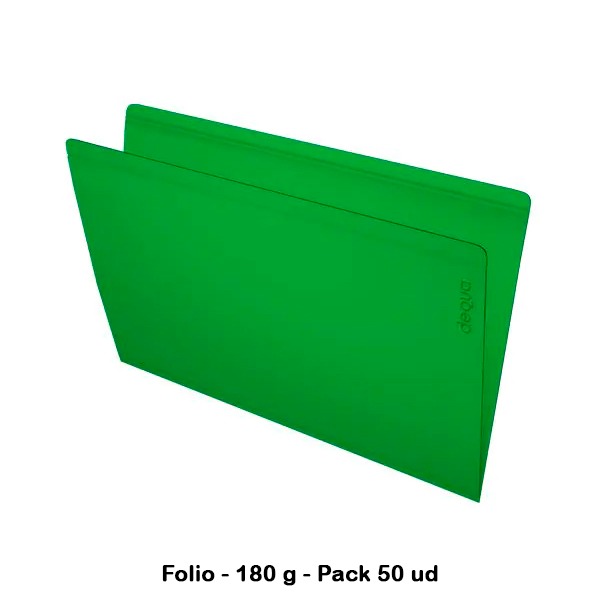 PAQ 50 SUBCARP. FOLIO VERDE VIVO
