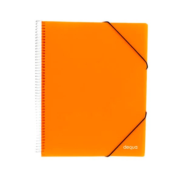 CARP.DEQUA 30 FUNDAS ESPIR.NARANJA TRAN