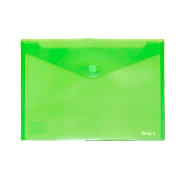 SOBRE POLIPROPILENO DEQUA FOLIO VERDE