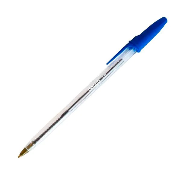 BOLIGRAFO DEQUA C/TAPON GEL AZUL