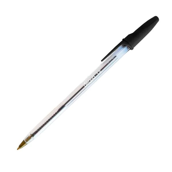 BOLIGRAFO DEQUA C/TAPON GEL NEGRO