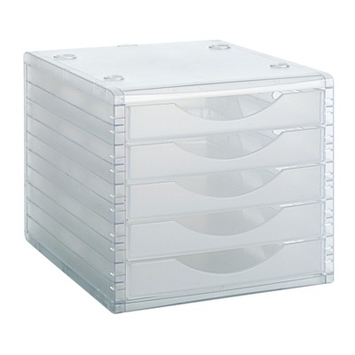 MODULOS 5 CAJONES TRANSPARENTE