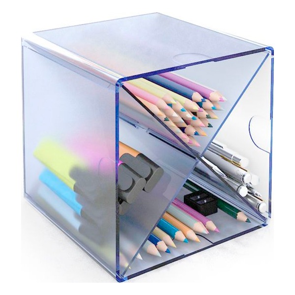MODULO ARCHICUBO 4 COMP.ASPA AZUL TRANS
