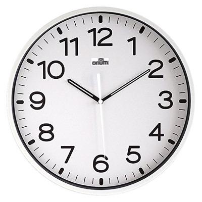 RELOJ DE PARED ANALOGICO DE 30CM BLANCO