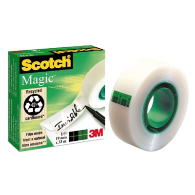 CINTA ADHESIVA 19X33M VEGETAL SCOTCH