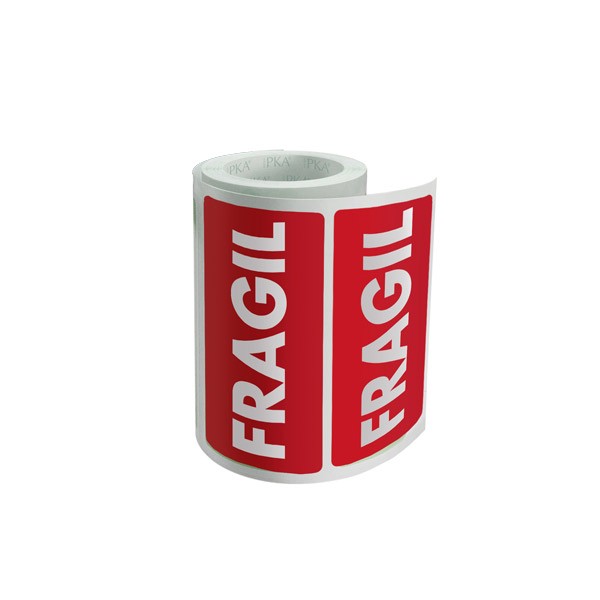 ROLLO 200 ETIQUETS FRAGIL