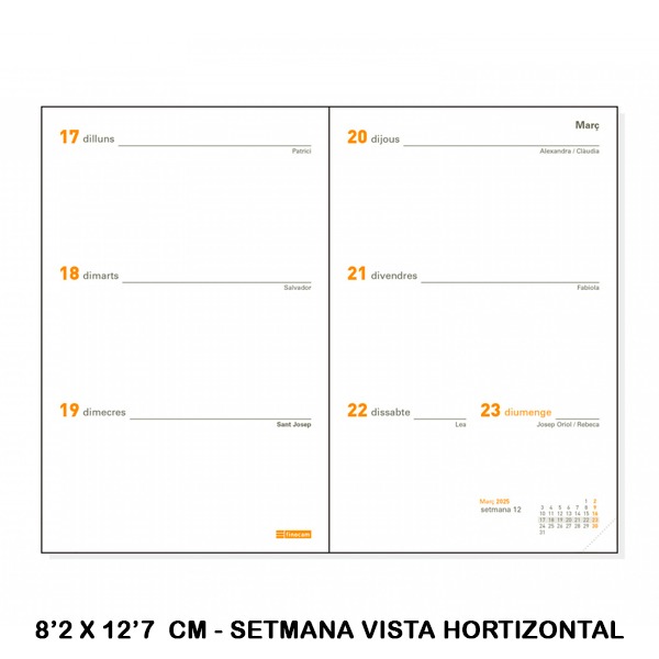RECAMBIO P394C ANUAL PL3 SVH 2025