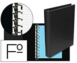 CARPETA MULTIFILM 16A 25MM FOLIO NEGRA