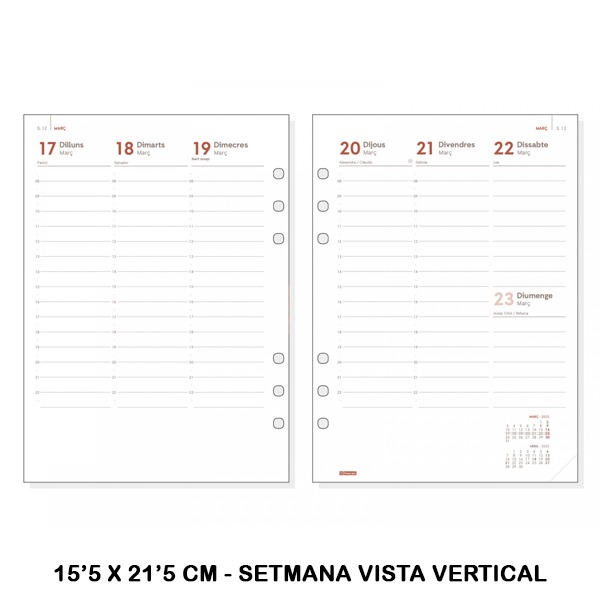 RECAMBIO R1099C ANUAL 1000 SVV 2025