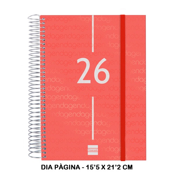 AGENDA YEAR E10 1DP 2026 ROJO