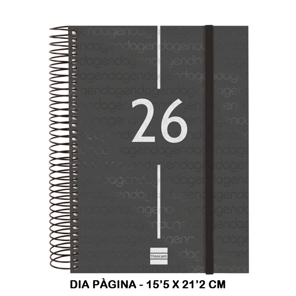 AGENDA YEAR E10 1DP 2026 NEGRO