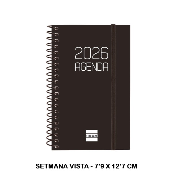 AGENDA OPAQUE E3 SVH 2026 NEGRO