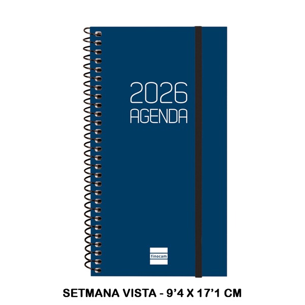 AGENDA OPAQUE E9 SVH 2026 AZUL