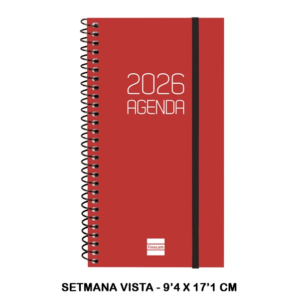AGENDA OPAQUE E9 SVH 2026 BURDEOS