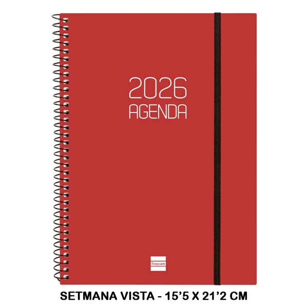 AGENDA OPAQUE E10 SVH 2026 BURDEOS