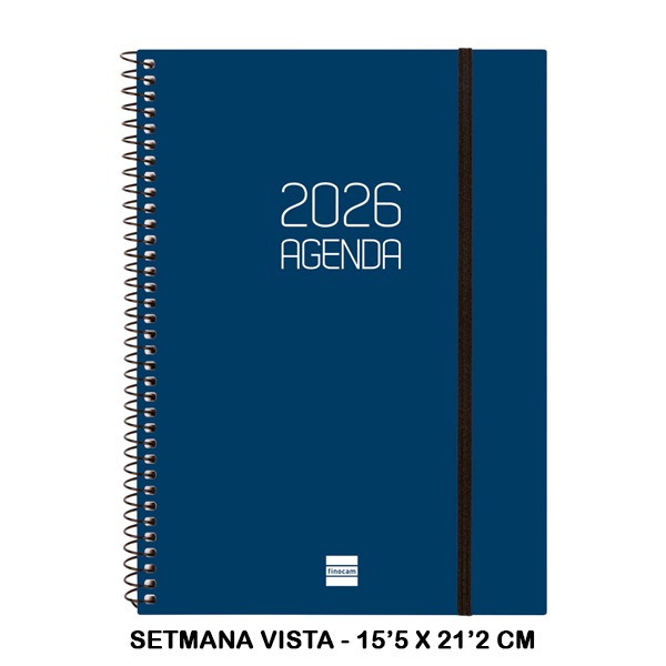 AGENDA OPAQUE E10 SVV 2026 AZUL