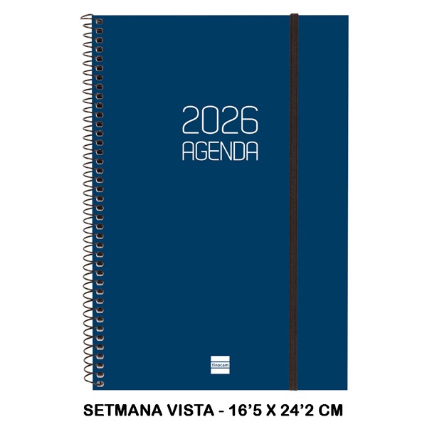 AGENDA OPAQUE E11 SVV 2026 AZUL
