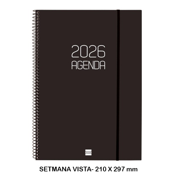 AGENDA OPAQUE E40 SVV 2026 NEGRO