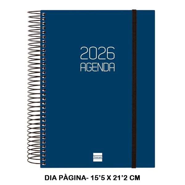 AGENDA OPAQUE E10 1DP 2026 AZUL