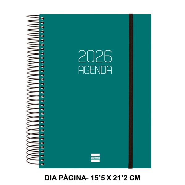 AGENDA OPAQUE E10 1DP 2026 VERDE