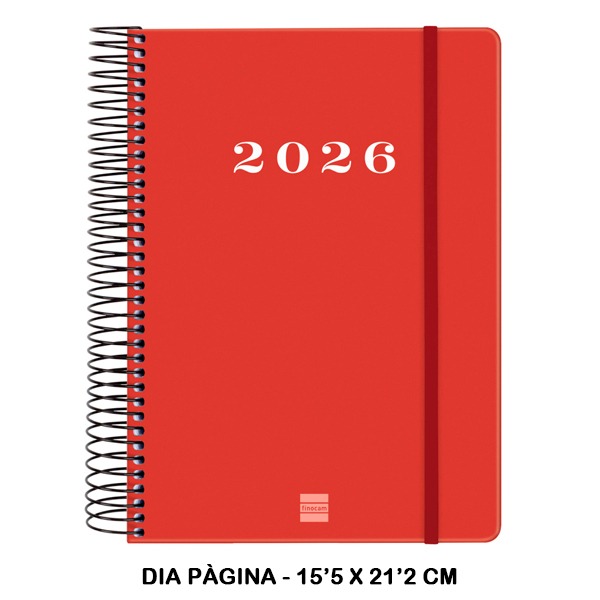 AGENDA MY E10 1DP 2026 ROJO