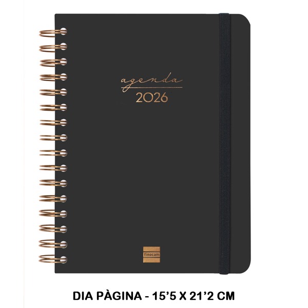 AGENDA ALMA E10 1DP 2026 NEGRO