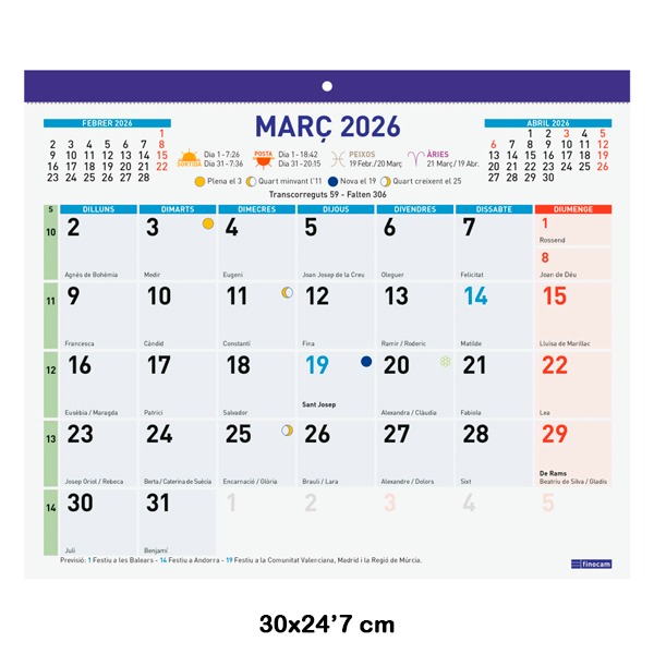 FALDON ESC. 30X24'7 (SIN D) 2026