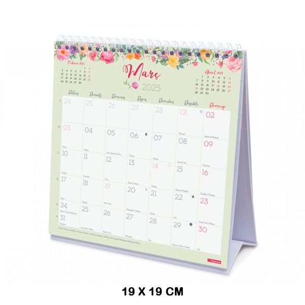 CALENDARIO SOBREMESA DESIGN 2025