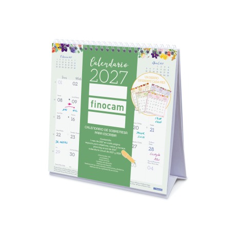 CALENDARIO SOBREMESA DESIGN 2027