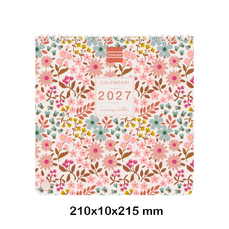 CALENDARIO PARET ART 21X21 MONIQ. 2027