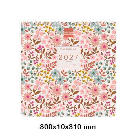 CALENDARIO PARET ART 30X30 MONIQ. 2027