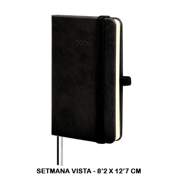 AGENDA TEXTURA M2 SVH 2026 NEGRO