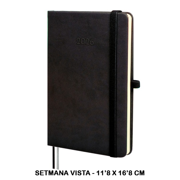 AGENDA TEXTURA M4 SVH 2026 NEGRO