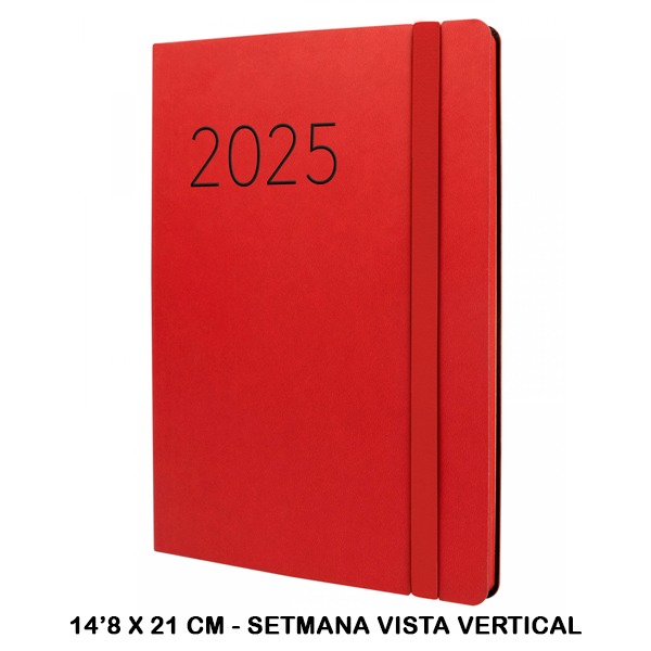 AGENDA LISA FA5 SVV 2025 ROJO