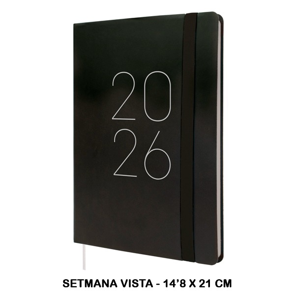 AGENDA LISA FA5 SVV 2026 NEGRO