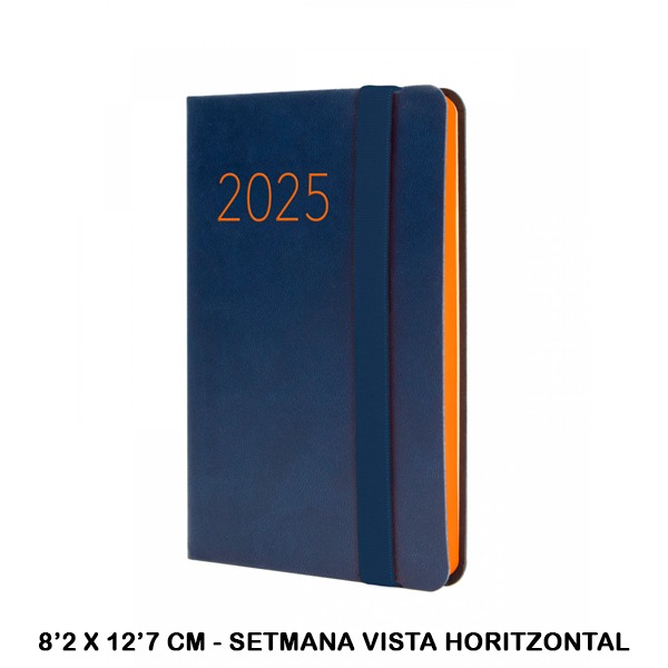 AGENDA LISA F4 1DP 2025 AZUL