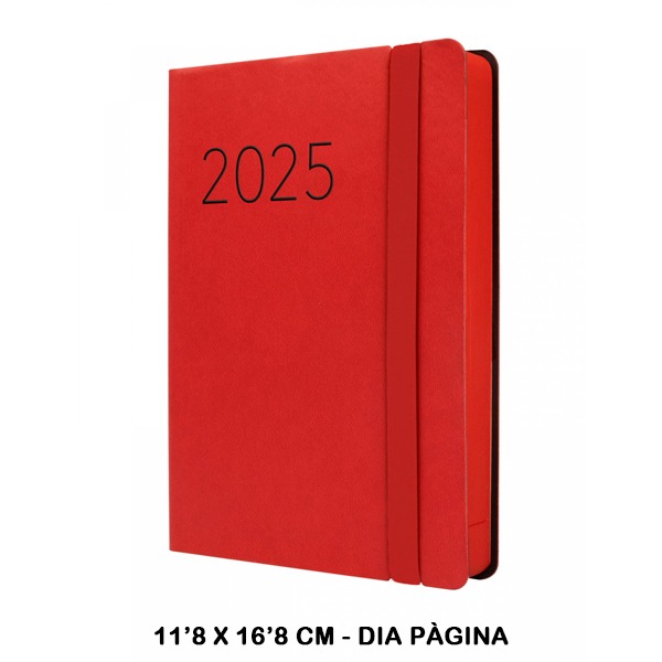 AGENDA LISA F4 1DP 2025 ROJO