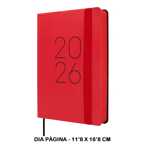 AGENDA LISA F4 1DP 2026 ROJO
