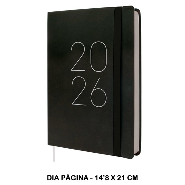 AGENDA LISA FA5 1DP 2026 NEGRO