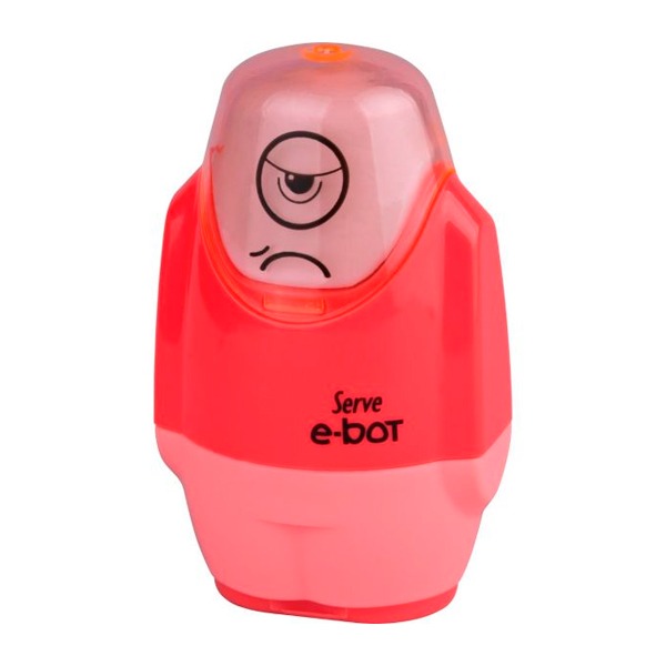 SACAPUNTAS CON GOMA E-BOT