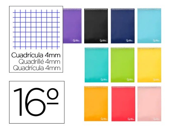 LIBRETA ESPIRAL 75X105MM APAIS 75GR 4MM