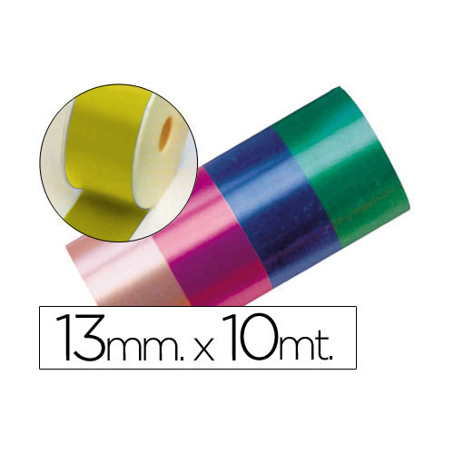 ROLLO CINTA REGALO ORO 13X10MT