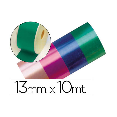 ROLLO CINTA REGALO VERDE DE 13X10MT