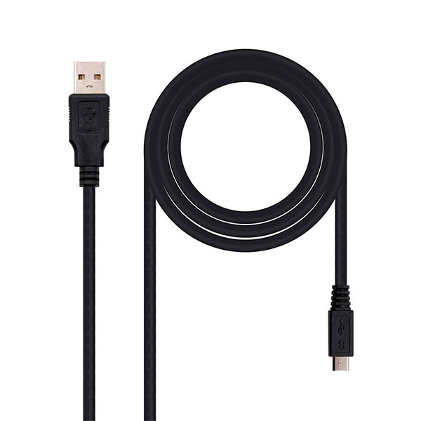 CABLE USB-A A MICRO USB-B 0.80MT