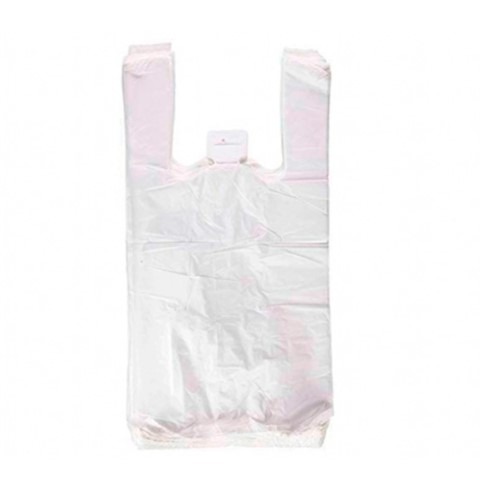 PAQ. 120 BOLSAS CAMISETA RECICLADA 35X50