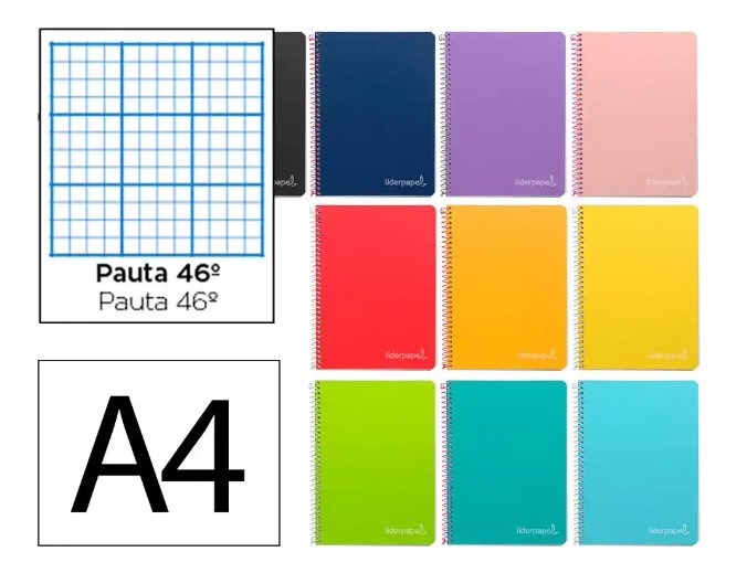 LIBRETA FOLIO T/DURA 80H 90GR NÂ§46
