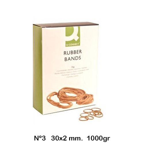 CAJA DE GOMAS Nº3 ELASTIC.1000GR