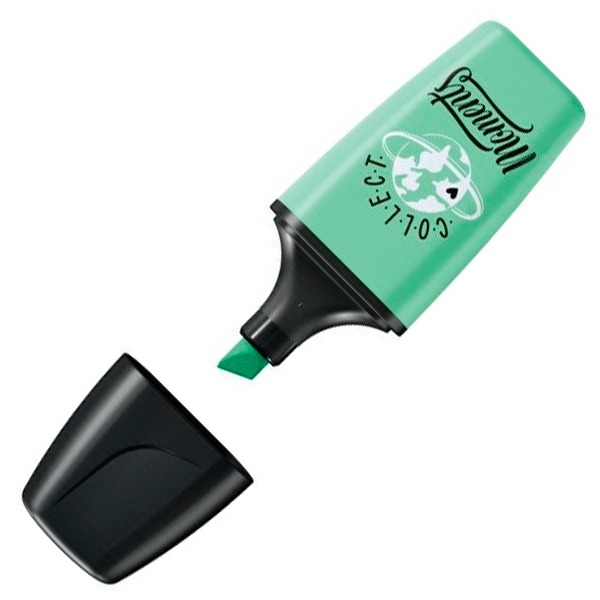 ROTULADOR MINI FLUOR PASTEL BOSS MENTA
